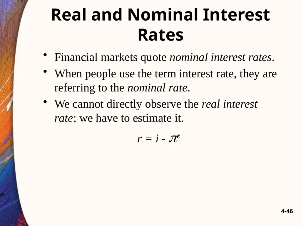 Chapter Four 4-2 A Brief History of Lending - slide 46 of 47