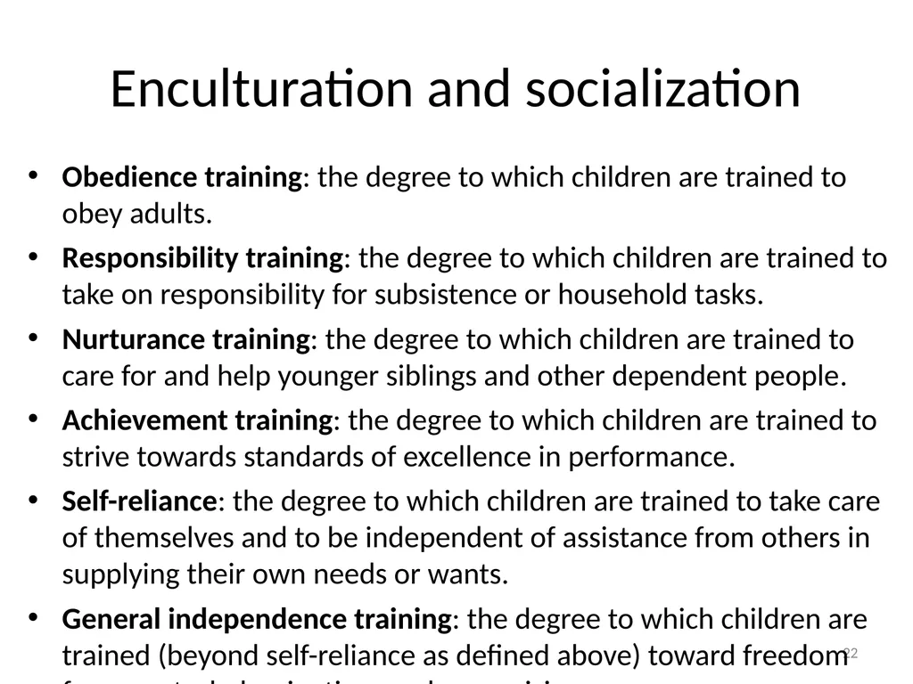 Cultural Transmission and Individual Development - slide 22 of 40