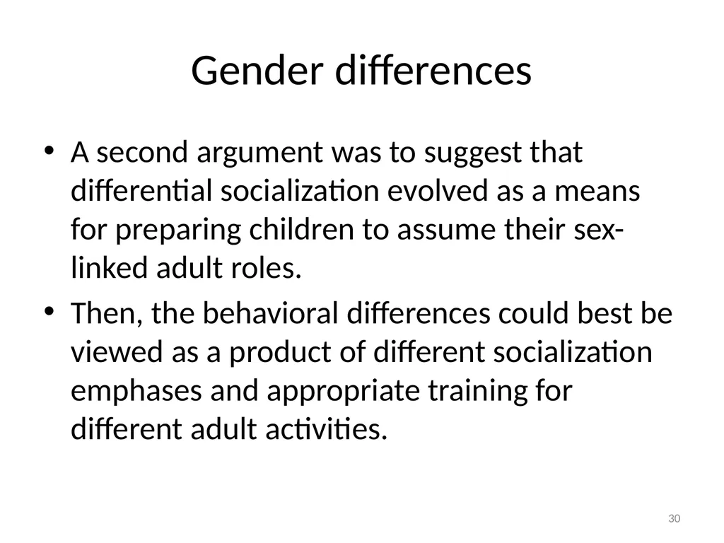 Cultural Transmission and Individual Development - slide 30 of 40
