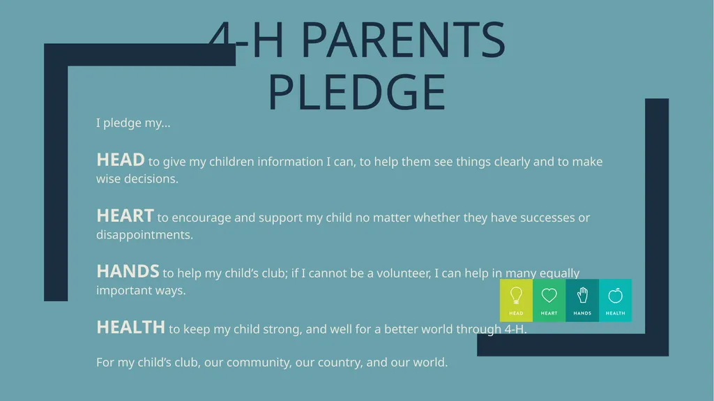 Engaging 4-H Parents Welcome! While we wait to get - slide 31 of 33