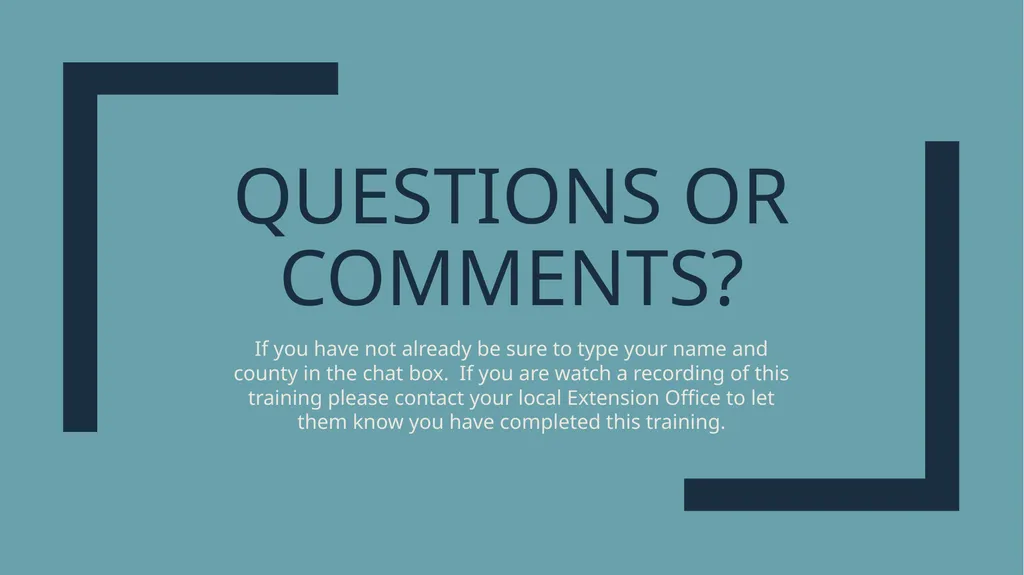 Engaging 4-H Parents Welcome! While we wait to get - slide 32 of 33