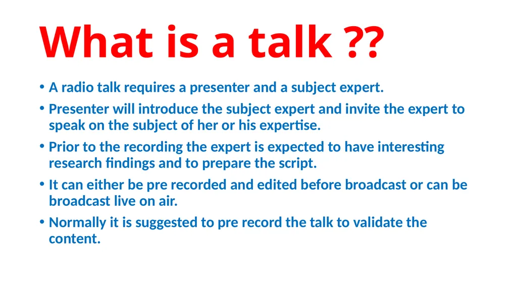 We are happy to have you HERE क्या रेडियो - slide 22 of 26