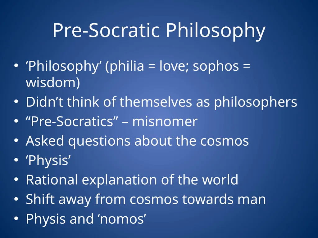 Introduction to Ancient Philosophy Introduction to - slide 3 of 16