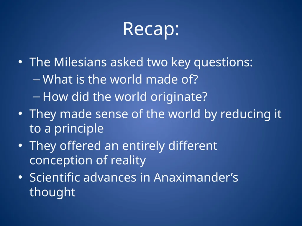Introduction to Ancient Philosophy Introduction to - slide 13 of 16