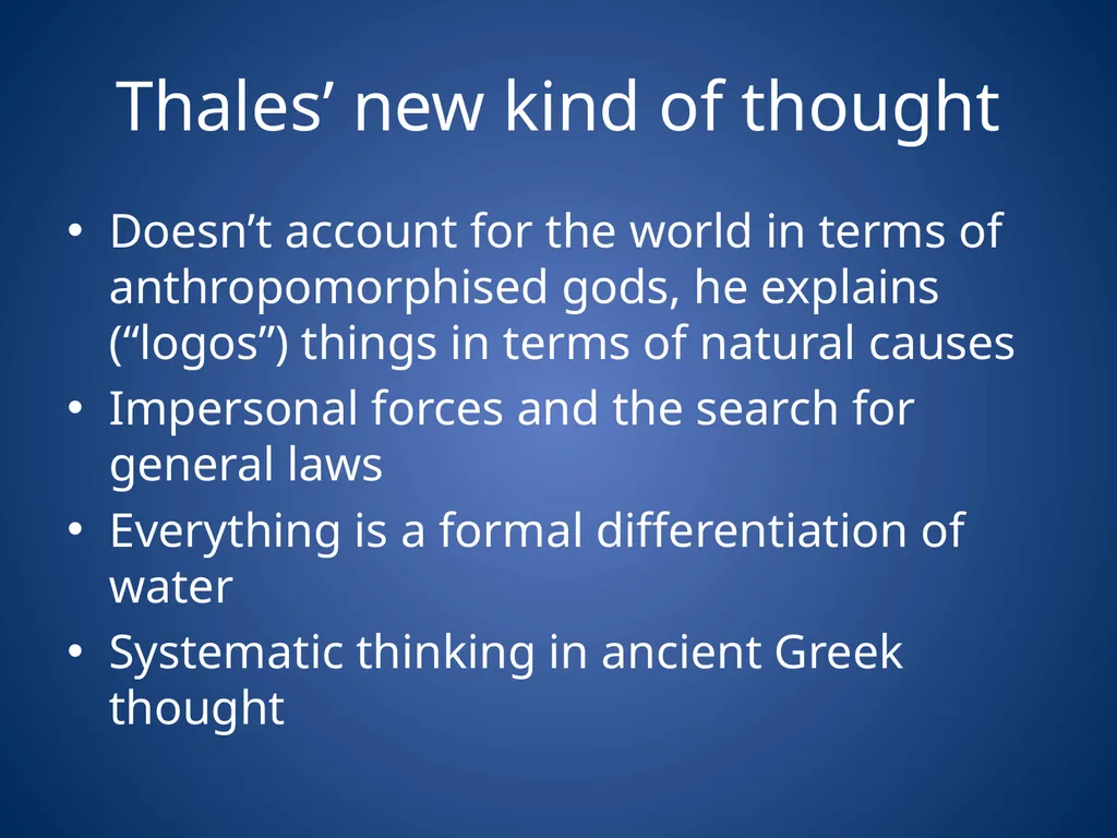 Introduction to Ancient Philosophy Introduction to - slide 9 of 16