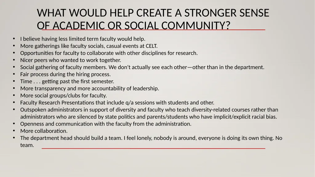 Faculty Success Survey Fall 2022. For new Hires up - slide 28 of 31