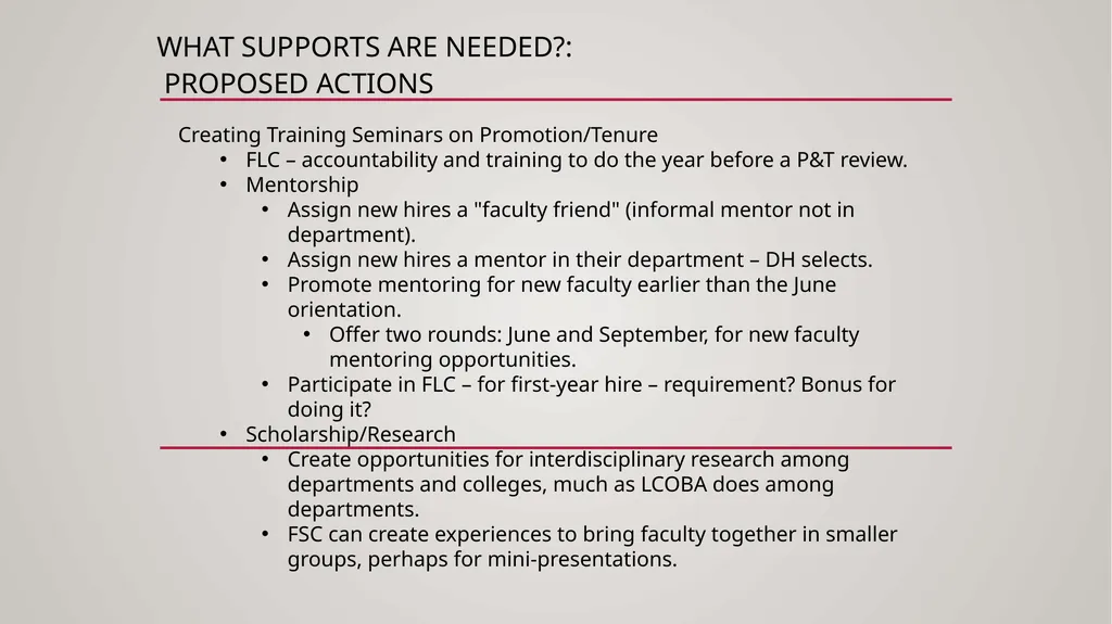 Faculty Success Survey Fall 2022. For new Hires up - slide 21 of 31
