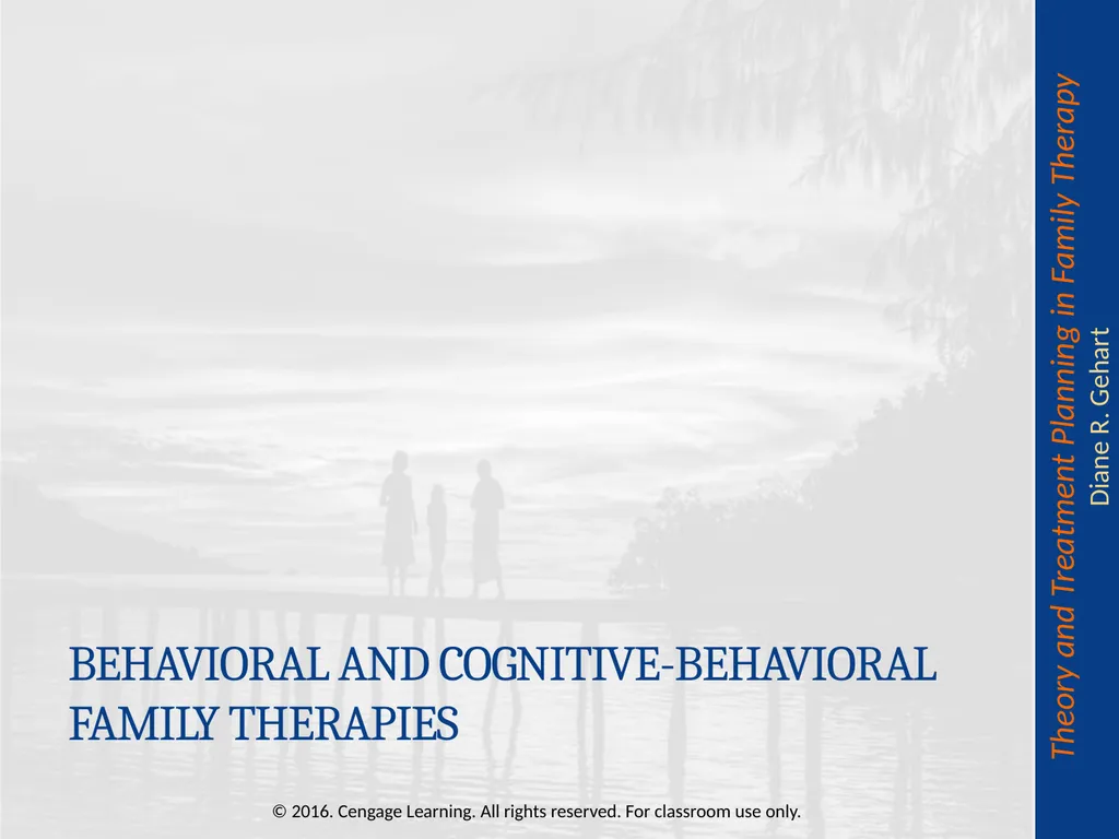 Chapter 8: Cognitive-Behavioral and - slide 3 of 67