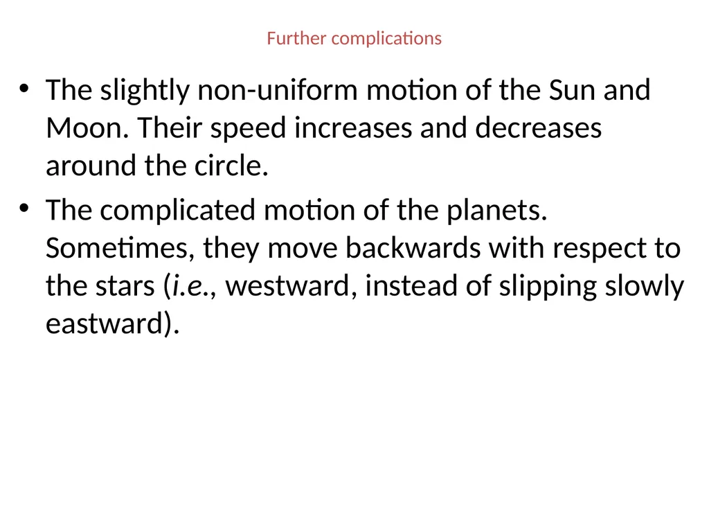 We begin to discuss the conceptual revolutions - slide 8 of 21