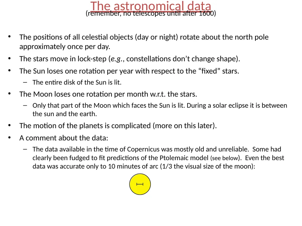 We begin to discuss the conceptual revolutions - slide 4 of 21
