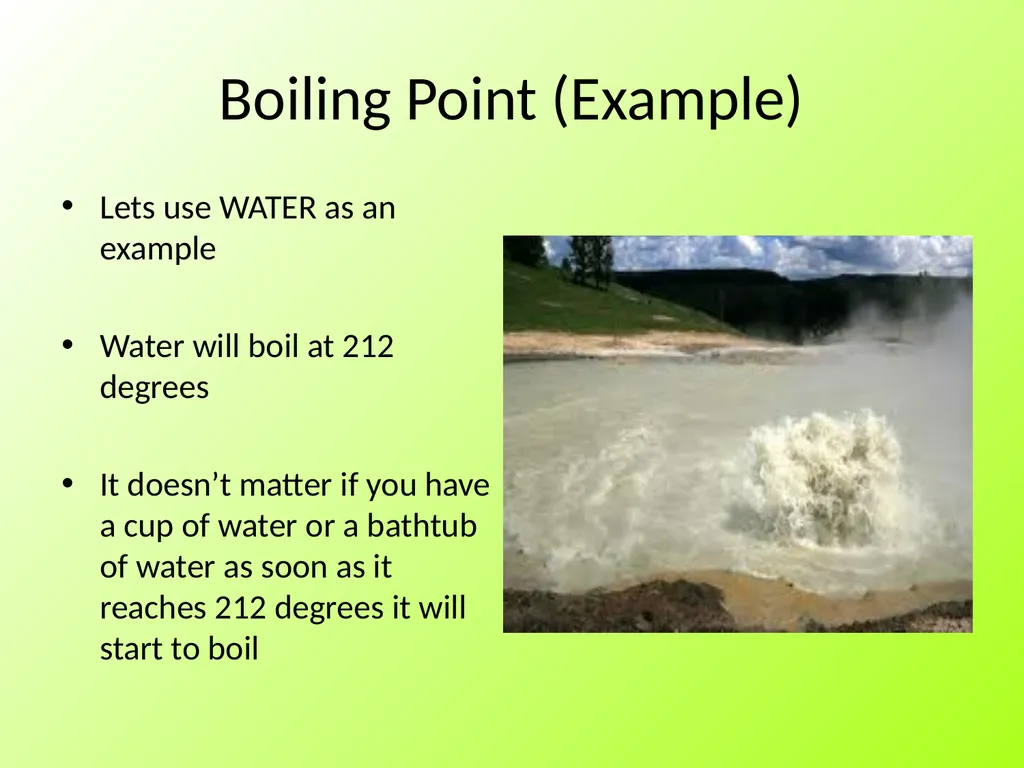 Physical Properties of Pure Substances Intensive - slide 18 of 28