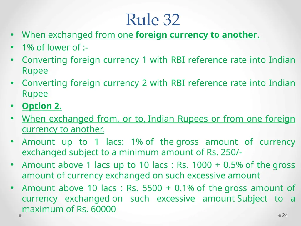 Value of Supply in GST Presented by PAMS - slide 24 of 35