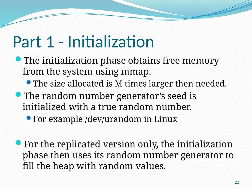 DieHard: Probabilistic Memory Safety for Unsafe - slide 23 of 45