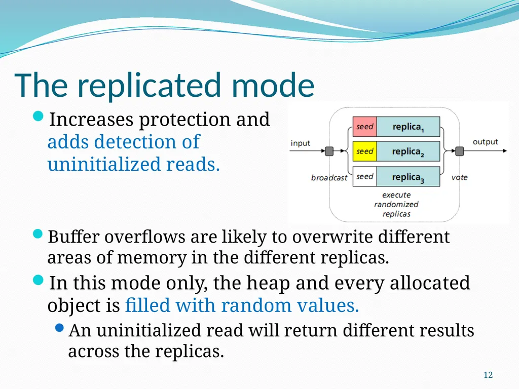 DieHard: Probabilistic Memory Safety for Unsafe - slide 12 of 45