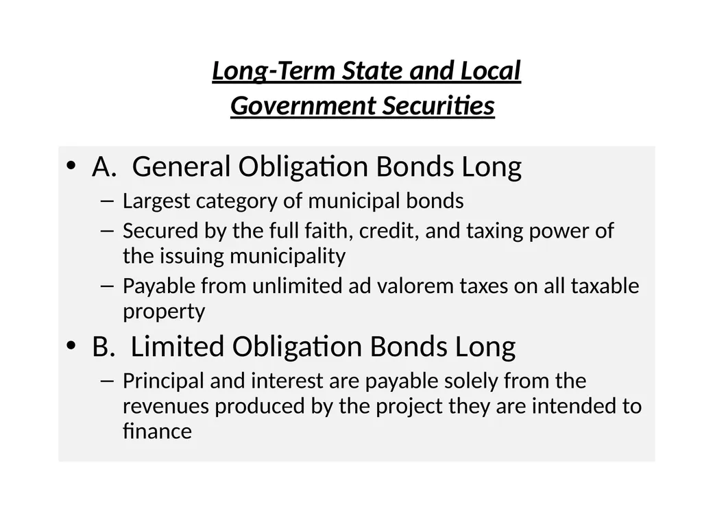 Types of Debt Bond Basics The problem large - slide 12 of 20