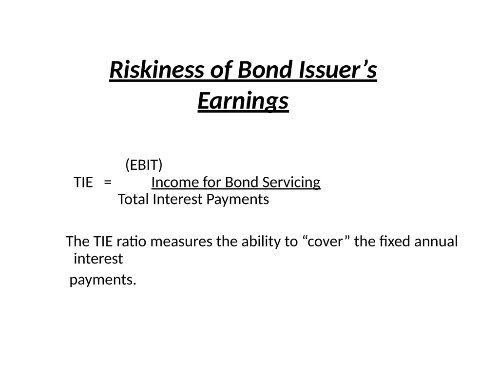 Types of Debt Bond Basics The problem large - slide 14 of 20