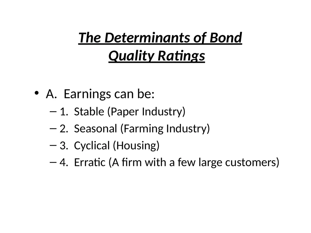Types of Debt Bond Basics The problem large - slide 13 of 20