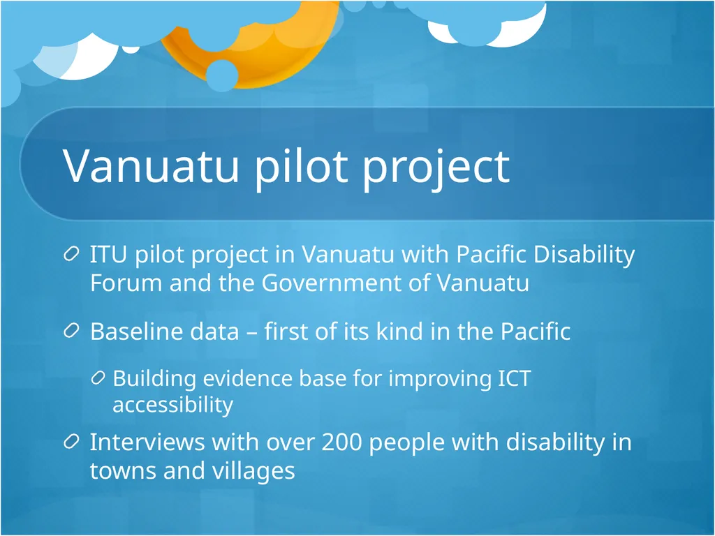 Use and non-use of ICT by people with disability - slide 7 of 14