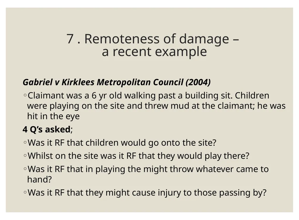Negligence Law of Tort Negligence “The omission to - slide 14 of 20
