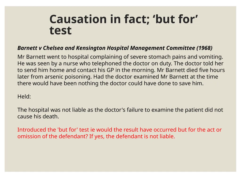 Negligence Law of Tort Negligence “The omission to - slide 4 of 20
