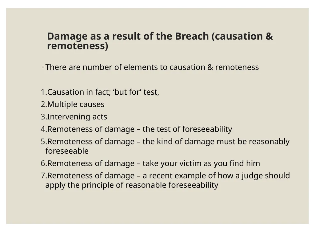 Negligence Law of Tort Negligence “The omission to - slide 3 of 20