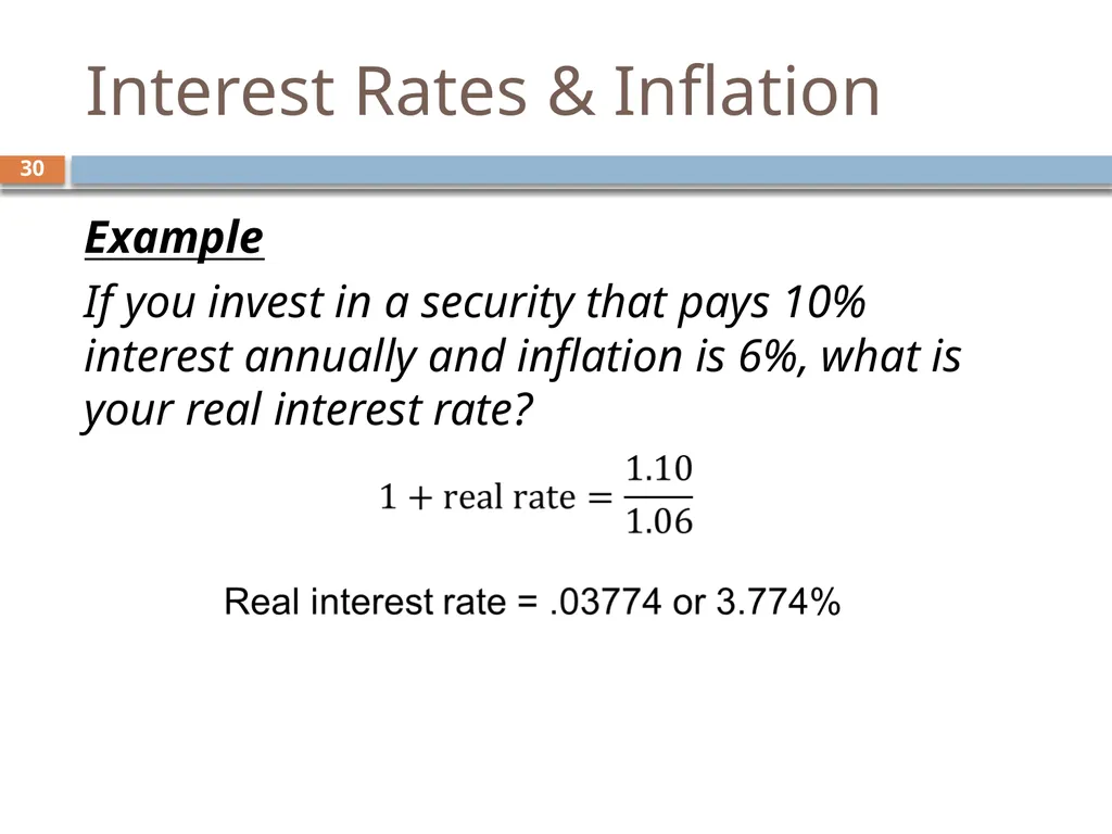Valuing Bonds Chapter 3 1 Topics Covered 2 Using - slide 30 of 41