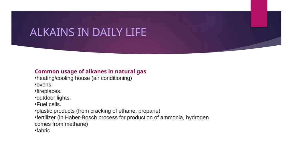 ALKANES BY SHAIK NAYAB RASOOL INTRODUCTION ABOUT - slide 5 of 7