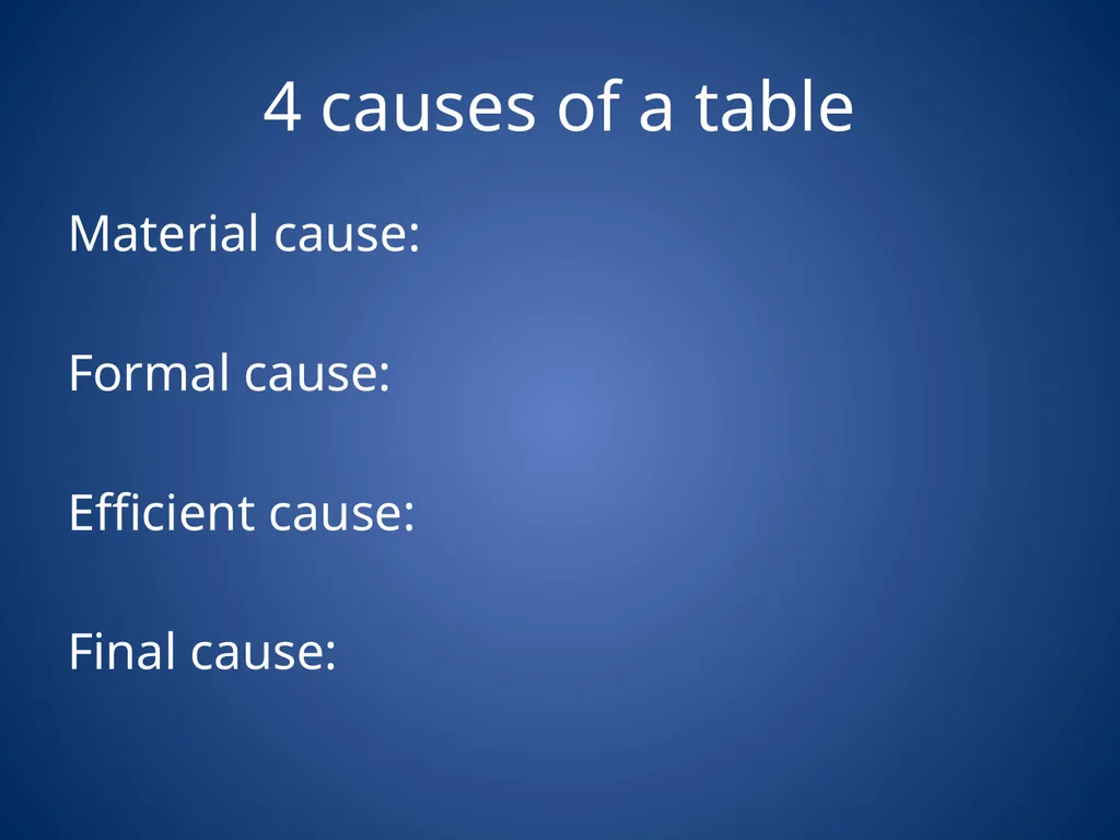 Aristotle’s Physics Influences Theory of the 4 - slide 16 of 18