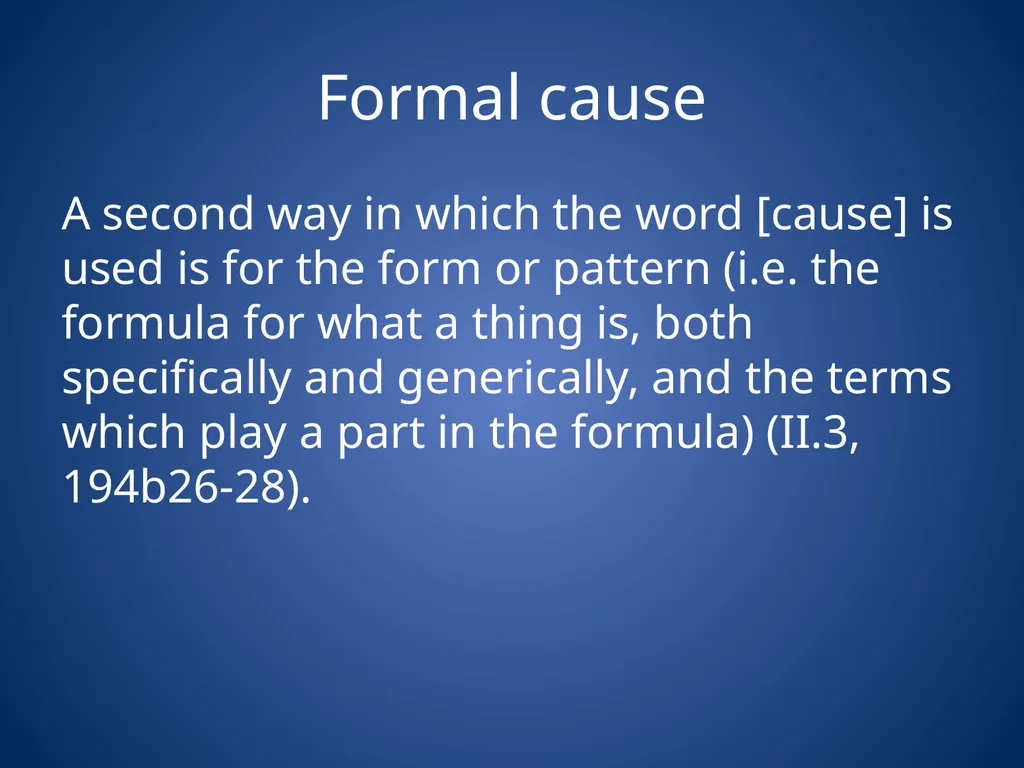 Aristotle’s Physics Influences Theory of the 4 - slide 11 of 18