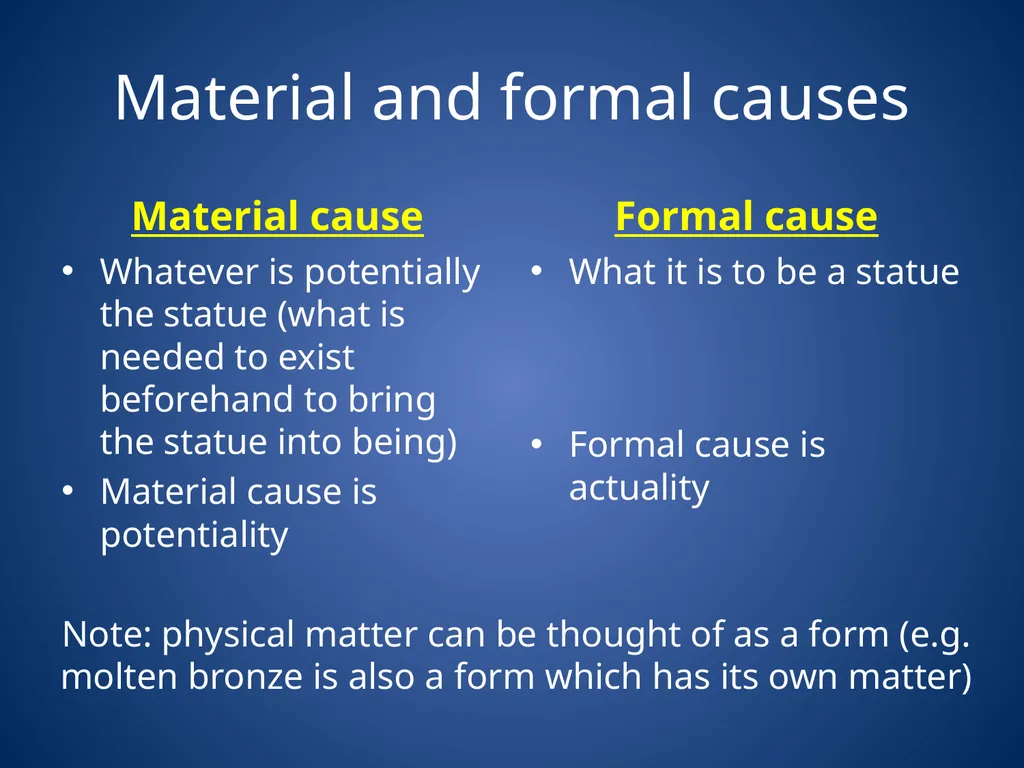 Aristotle’s Physics Influences Theory of the 4 - slide 13 of 18