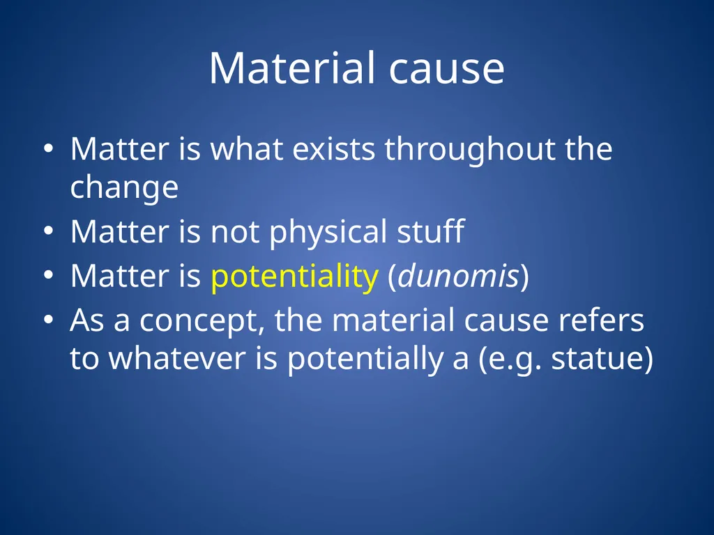 Aristotle’s Physics Influences Theory of the 4 - slide 10 of 18