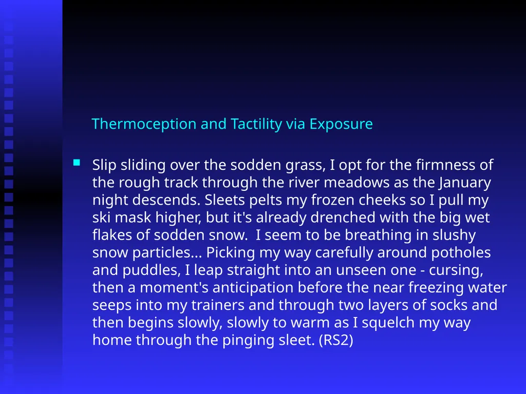 Running a Temperature: Distance Running, - slide 22 of 29