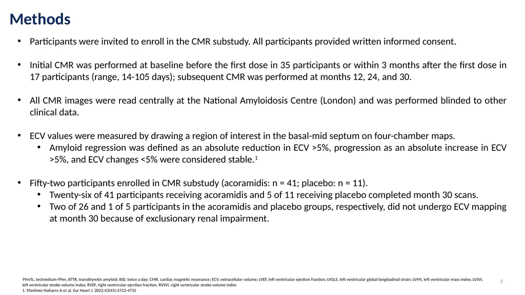Acoramidis May Improve Cardiac Function and - slide 3 of 8