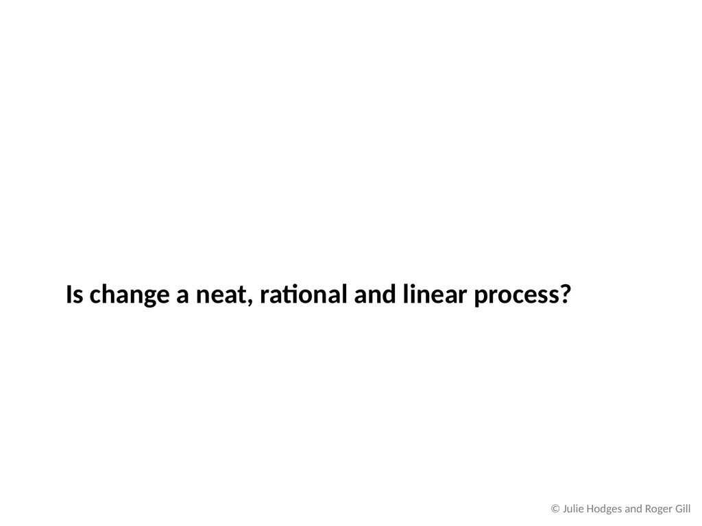 Chapter 2 Theoretical Approaches to Change and - slide 21 of 26