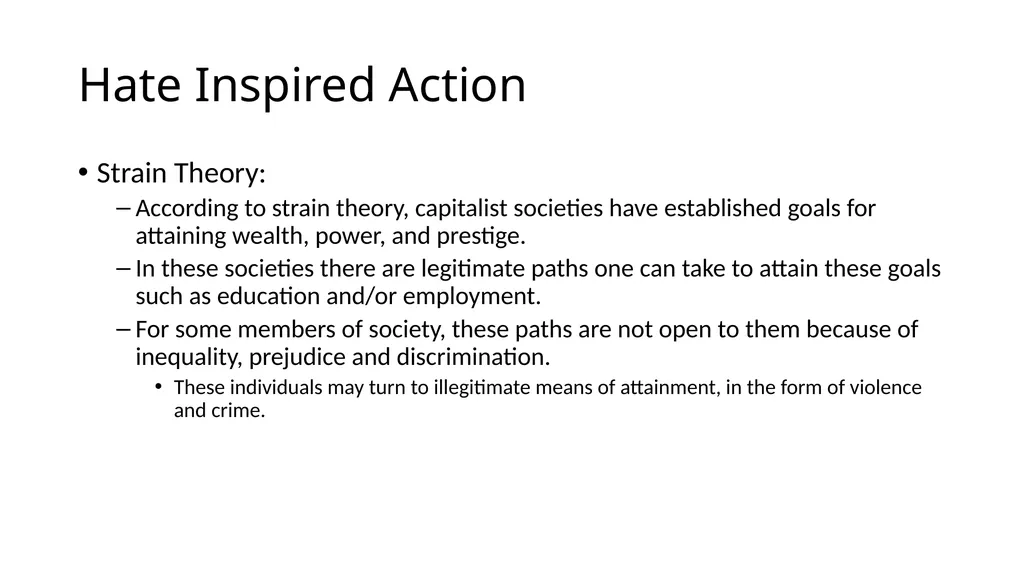 Hate Crimes Typology, Motivations, and Victims - slide 10 of 14