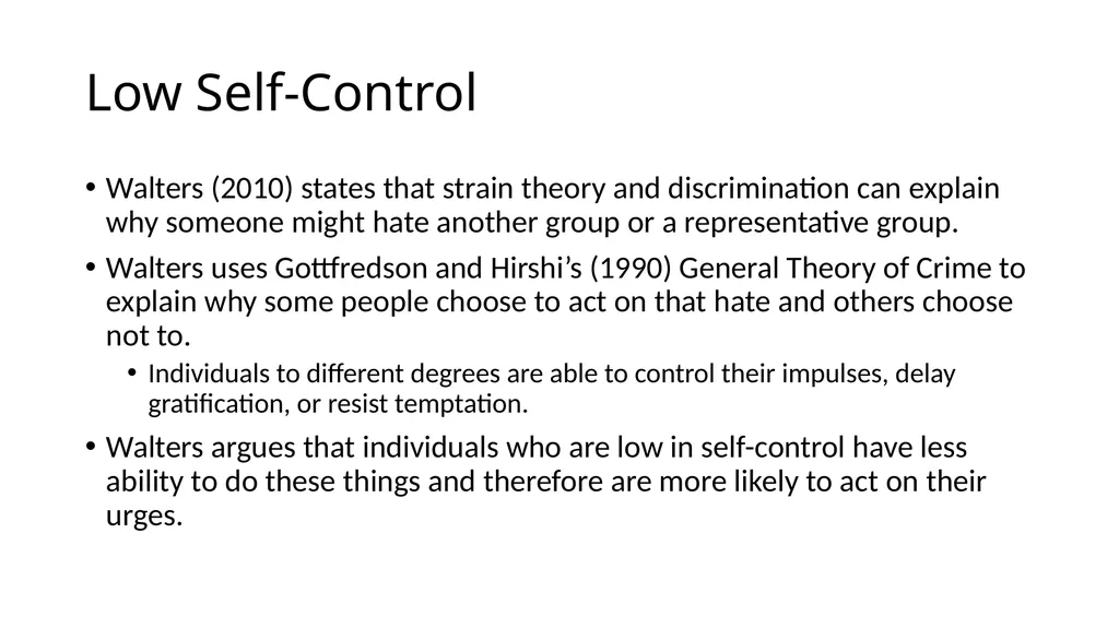 Hate Crimes Typology, Motivations, and Victims - slide 13 of 14