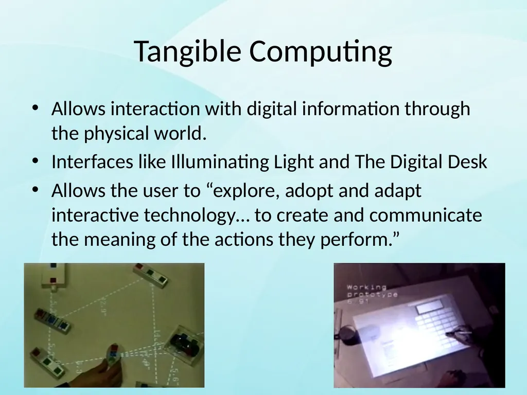 Embodied Interaction By Matthew Dunlap Overview In - slide 5 of 19