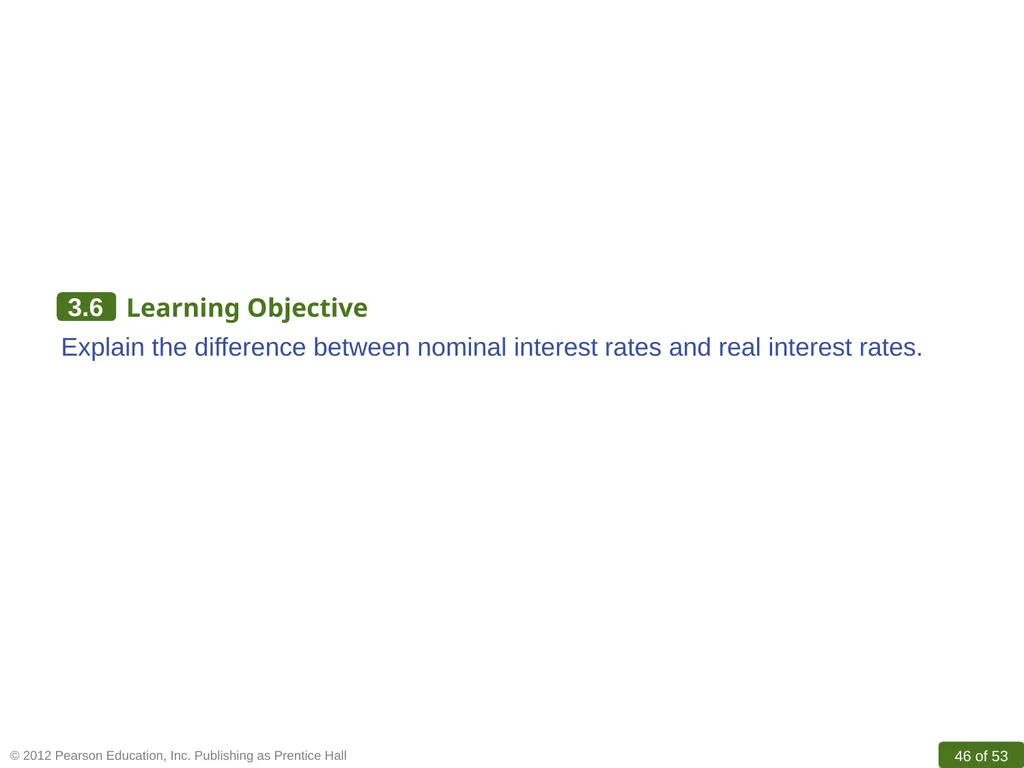 R. GLENN HUBBARD ANTHONY PATRICK O’BRIEN Money, - slide 46 of 53