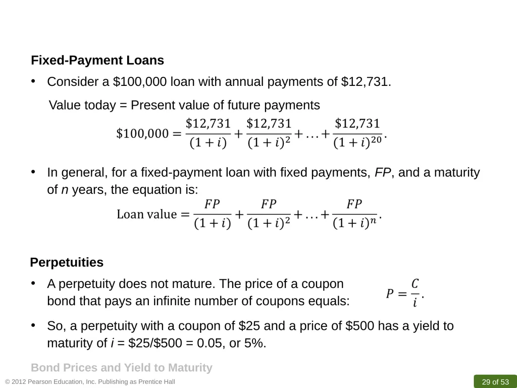 R. GLENN HUBBARD ANTHONY PATRICK O’BRIEN Money, - slide 29 of 53