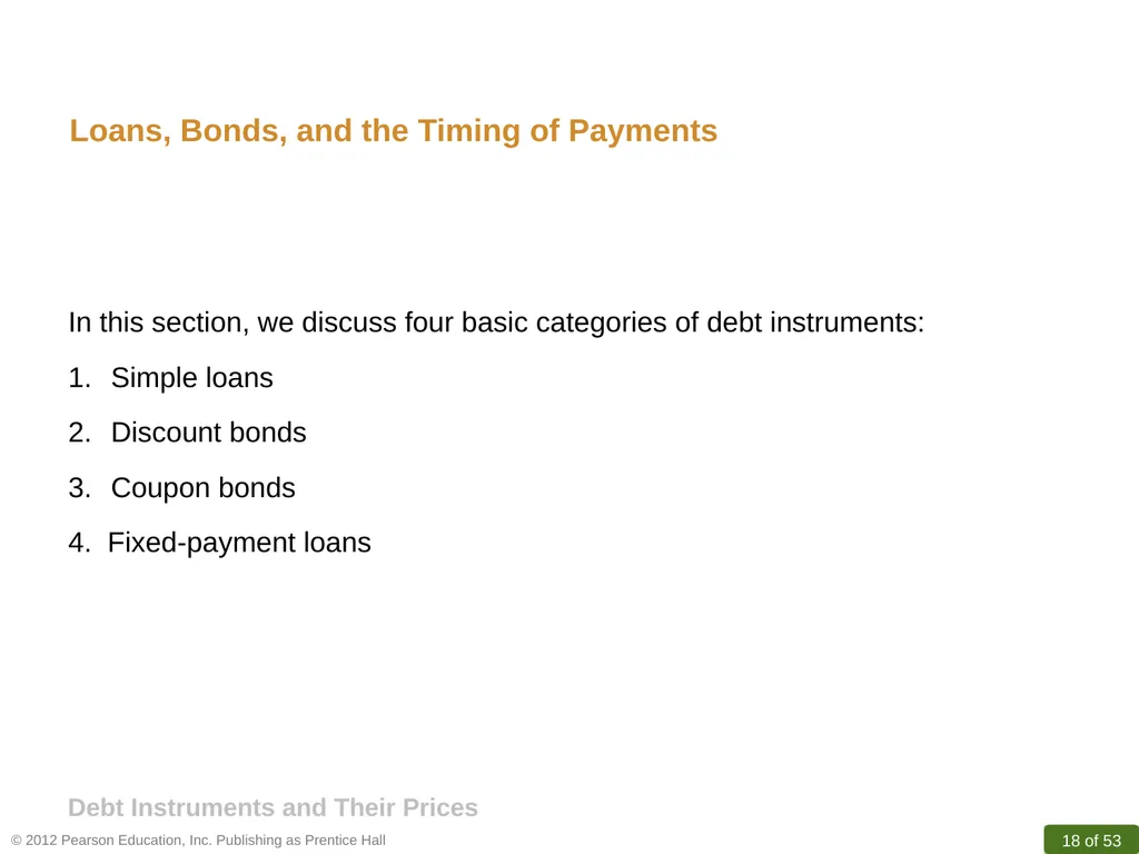 R. GLENN HUBBARD ANTHONY PATRICK O’BRIEN Money, - slide 18 of 53