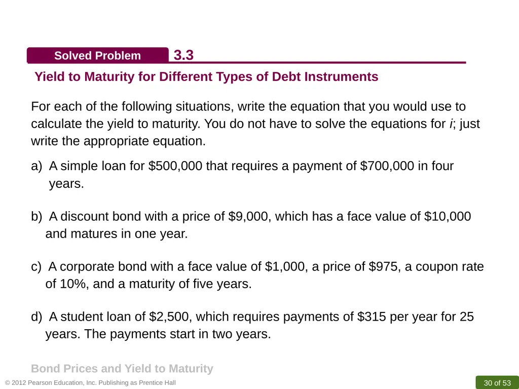 R. GLENN HUBBARD ANTHONY PATRICK O’BRIEN Money, - slide 30 of 53