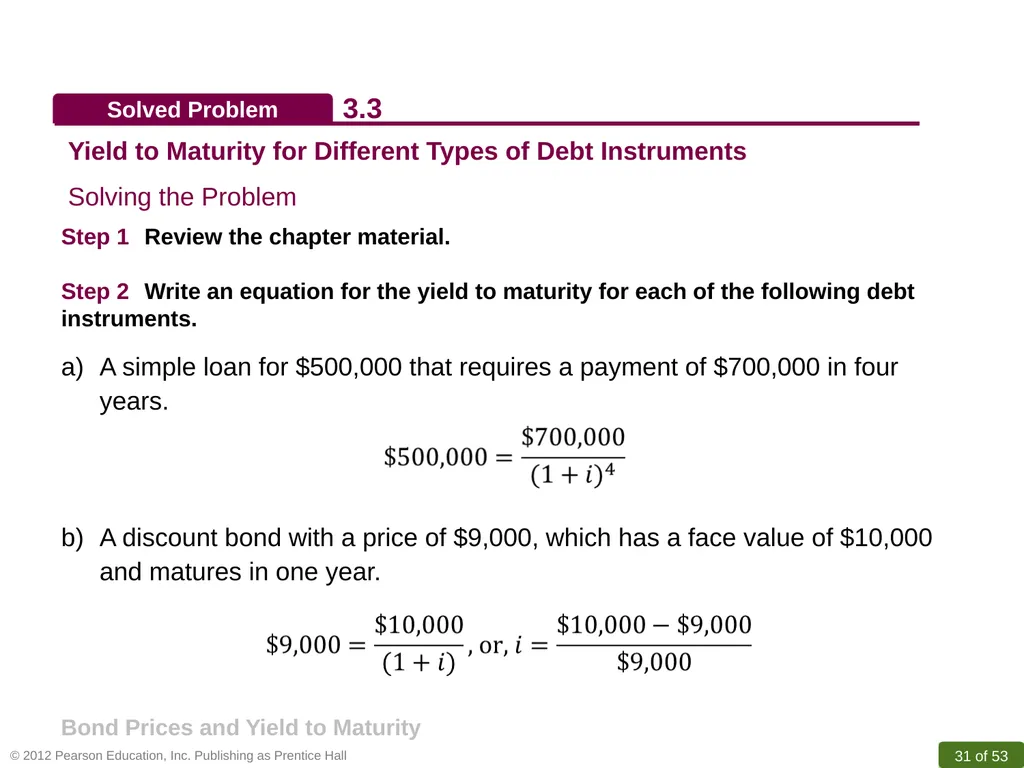 R. GLENN HUBBARD ANTHONY PATRICK O’BRIEN Money, - slide 31 of 53