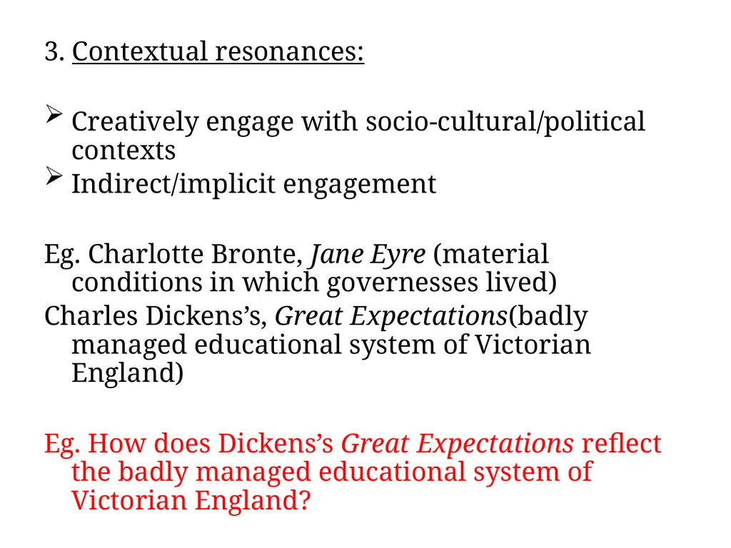 Reading Novels: Critical Reflection and - slide 9 of 15