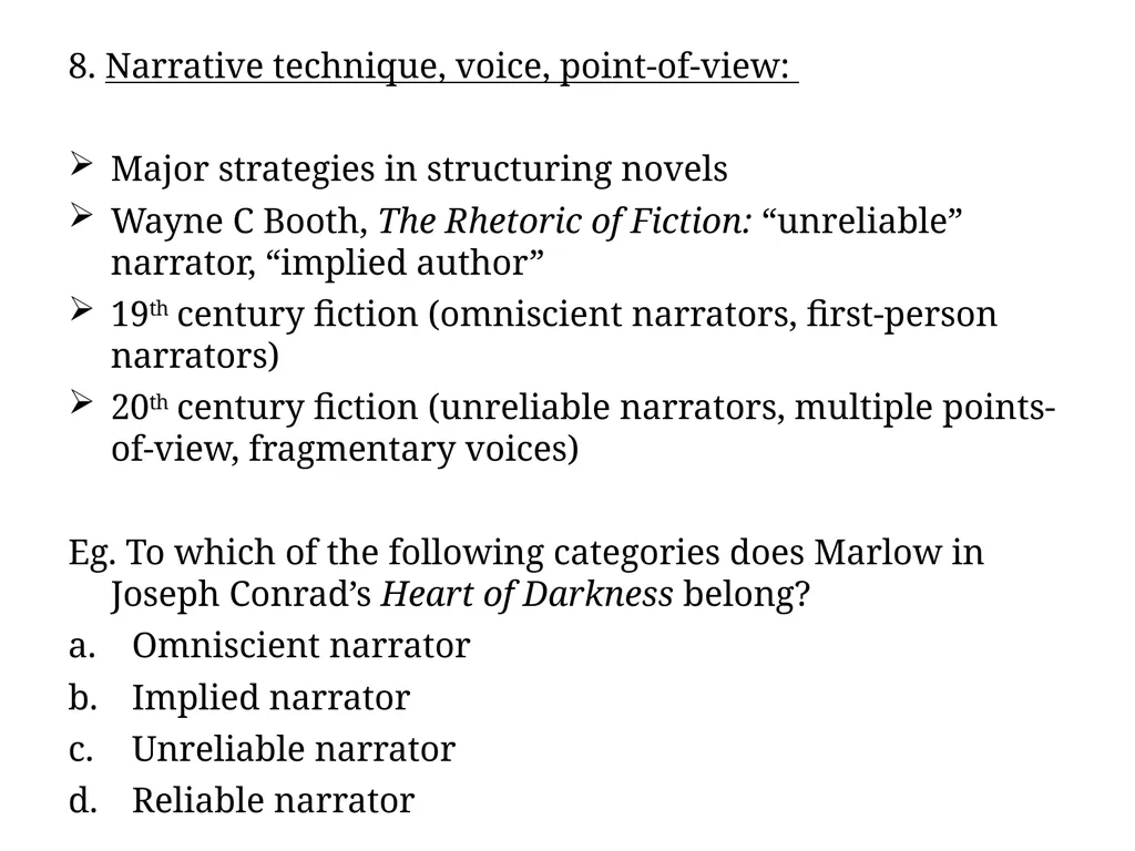 Reading Novels: Critical Reflection and - slide 15 of 15