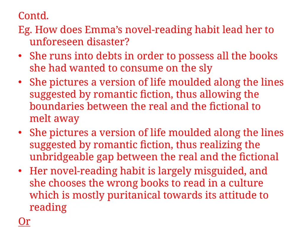 Reading Novels: Critical Reflection and - slide 12 of 15
