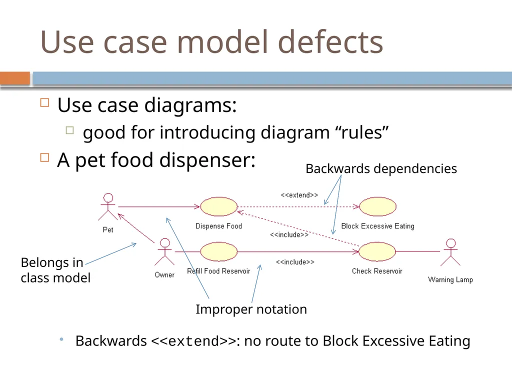 Experiences with a UML Diagram Critique Tool - slide 10 of 37