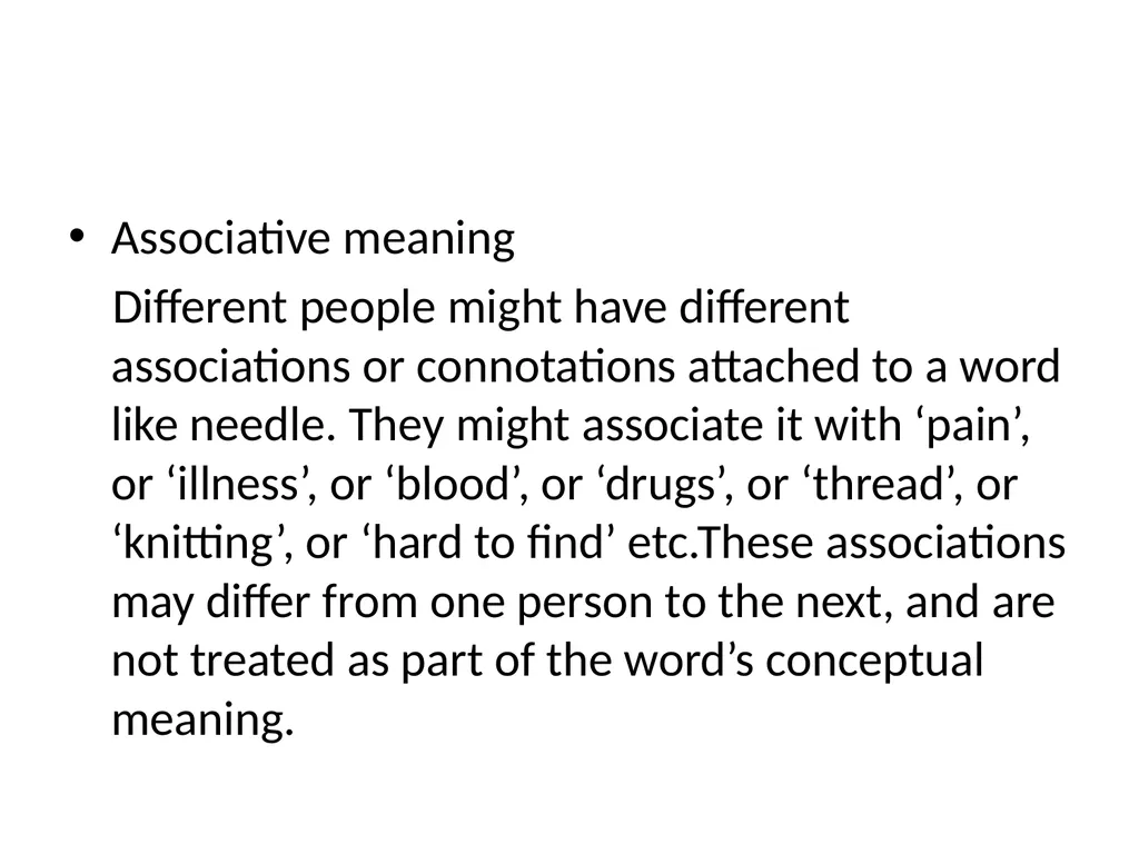 What is semantics? Semantics is the study of - slide 6 of 24