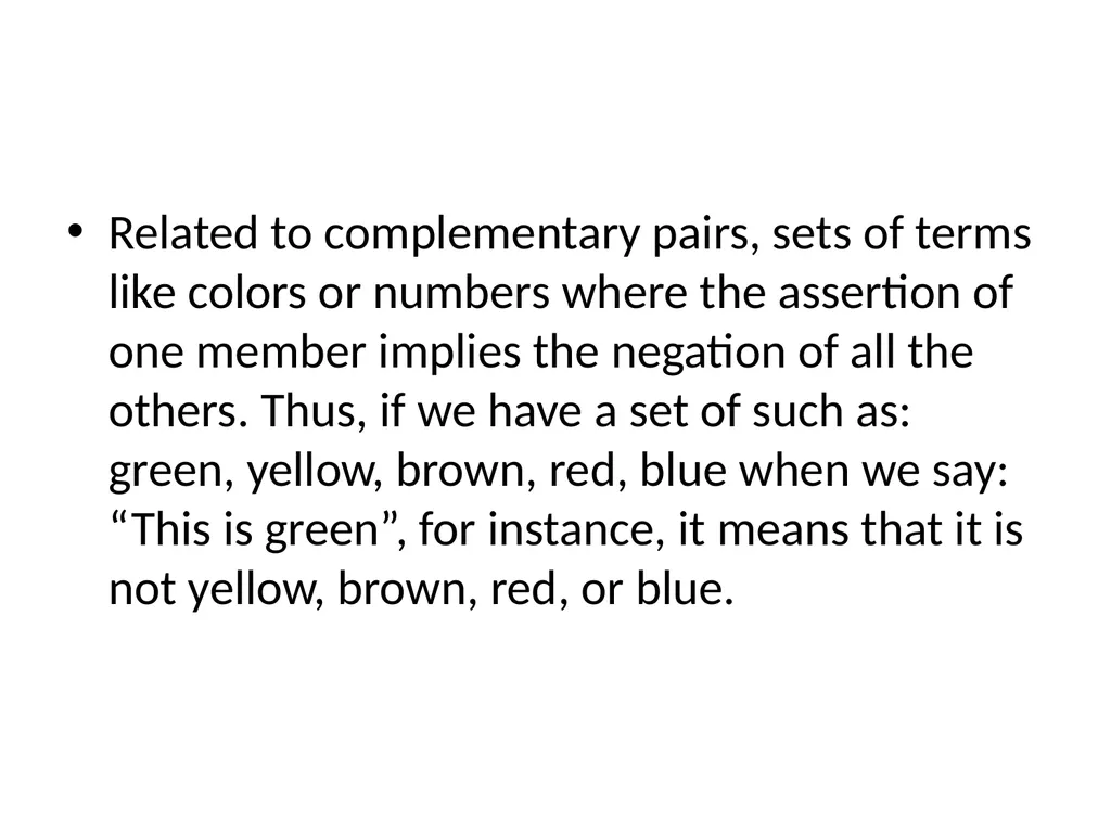 What is semantics? Semantics is the study of - slide 16 of 24