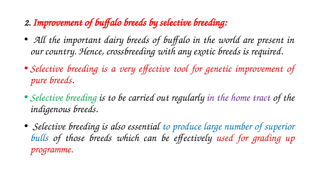 ANIMAL GENETICS & BREEDING UNIT – III Principles - slide 16 of 23