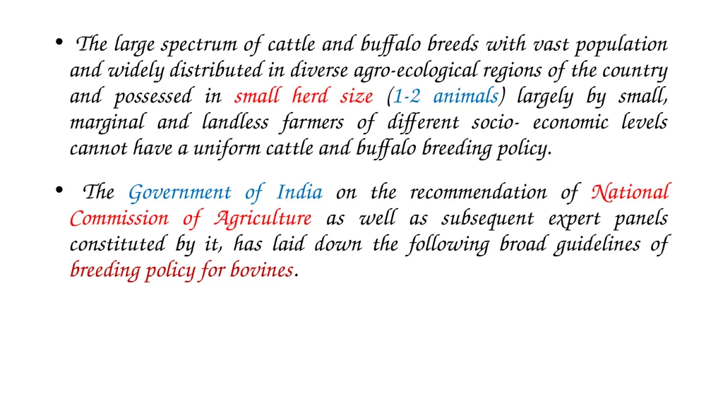 ANIMAL GENETICS & BREEDING UNIT – III Principles - slide 3 of 23